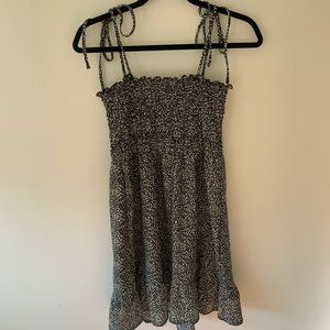 TOPSHOP leopard dress